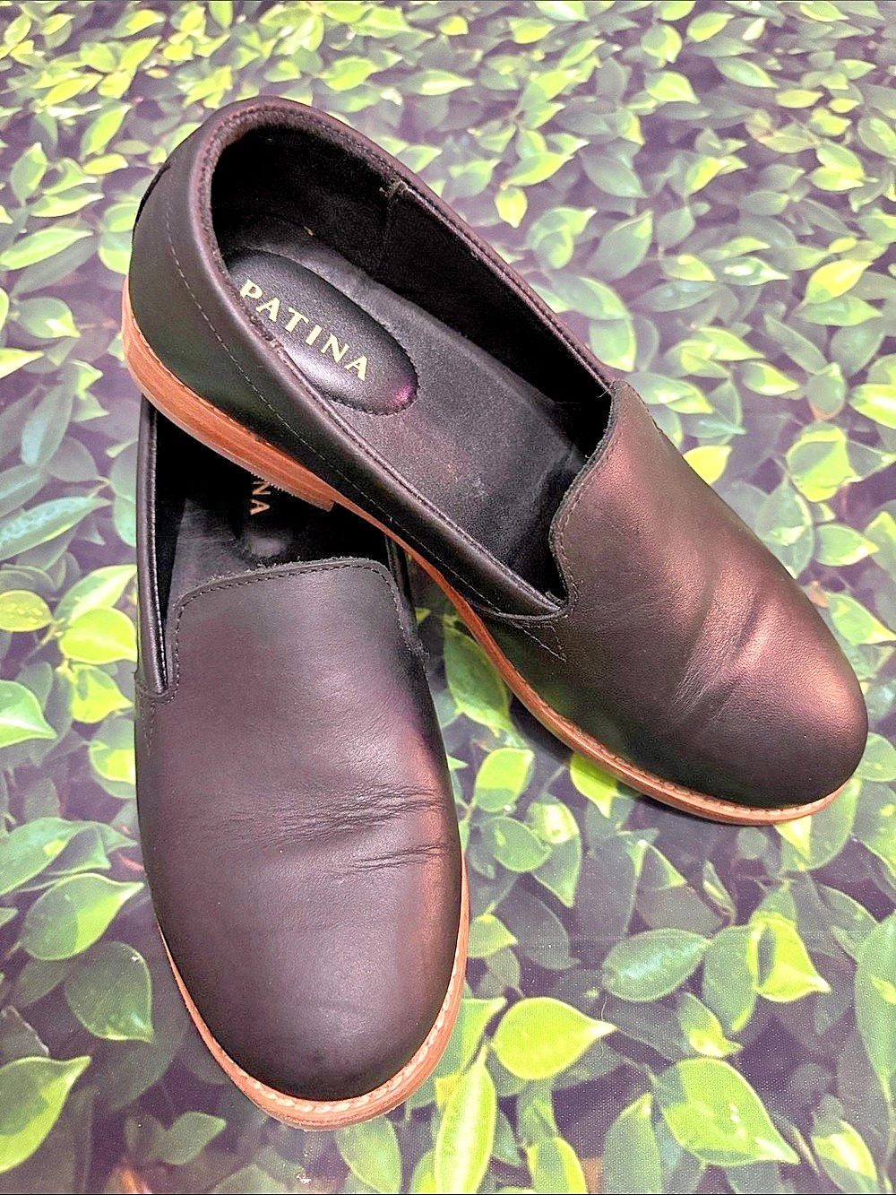 Patina woman’s Slip-On Loafers Black US 7.5